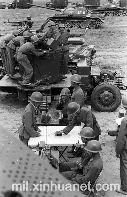 军旅摄影家王建民作品1981华北军事大演习