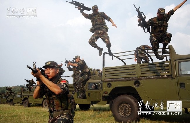 军旅摄影家李三红摄影作品之中国特种兵