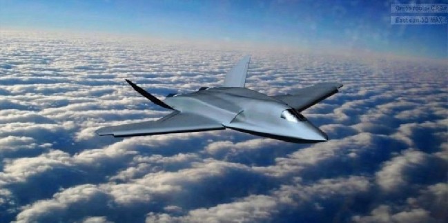 网友作品:中国空军未来隐身轰炸机超酷方案