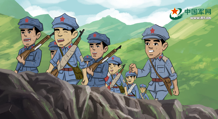 长征系列萌漫故事⑧巧渡北盘江