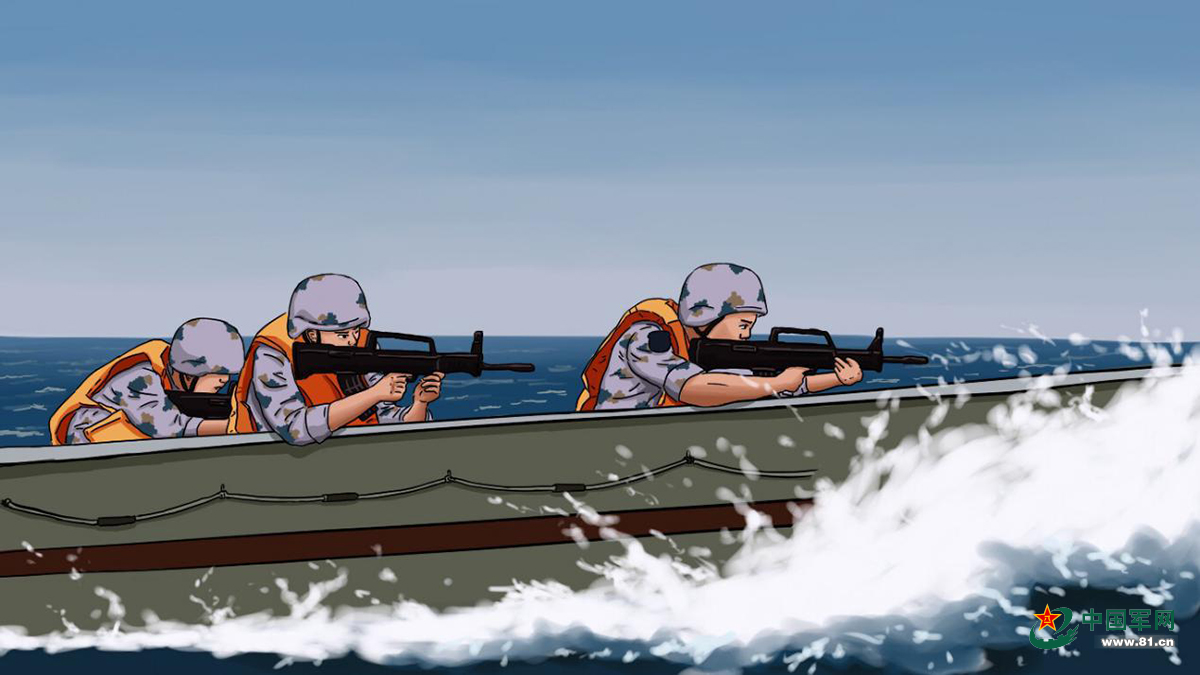 漫画丨海军陆战队"十一"超值体验套餐,邀你来战!