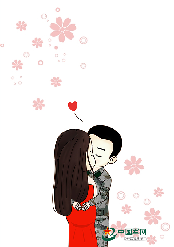 萌漫军营中兵哥哥的秀恩爱方式你可知道