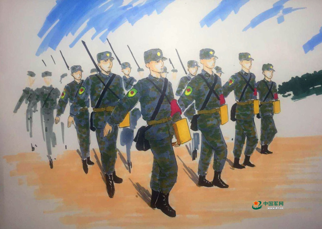 毕业季|时光带不走记忆,一组漫画带你重温军校岁月