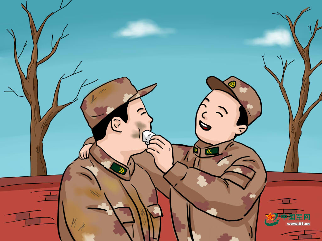 萌漫丨新兵,退伍老兵传下的"武林秘籍"还请参透