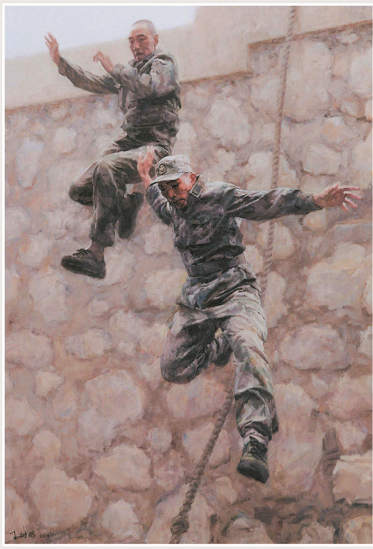 画苑:厉兵秣马 备战打仗