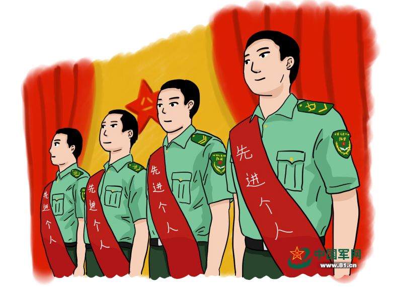 漫画|军营里这些难忘的仪式,总有一种让你念念不忘