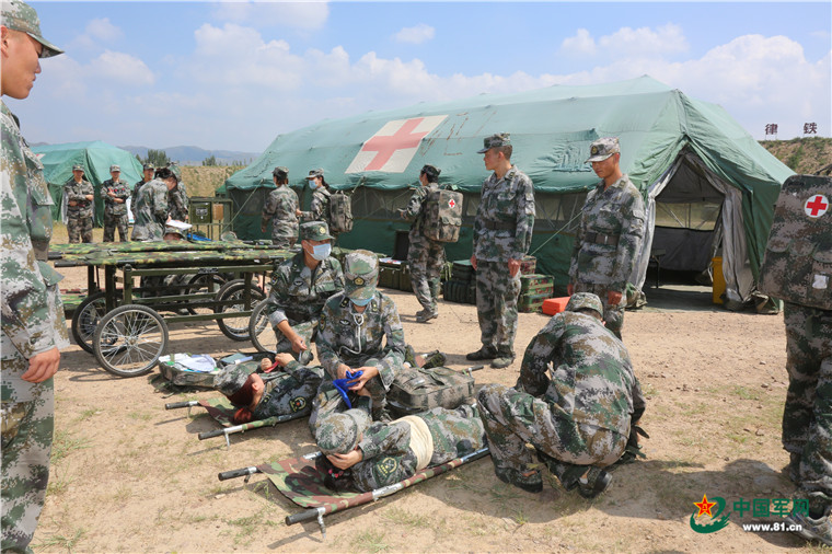 战斗已打响!251医院野战医疗所开展实战化演练