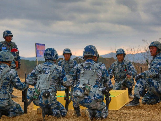 空降兵某军:新年开训 数百名"兵教头"军事论剑