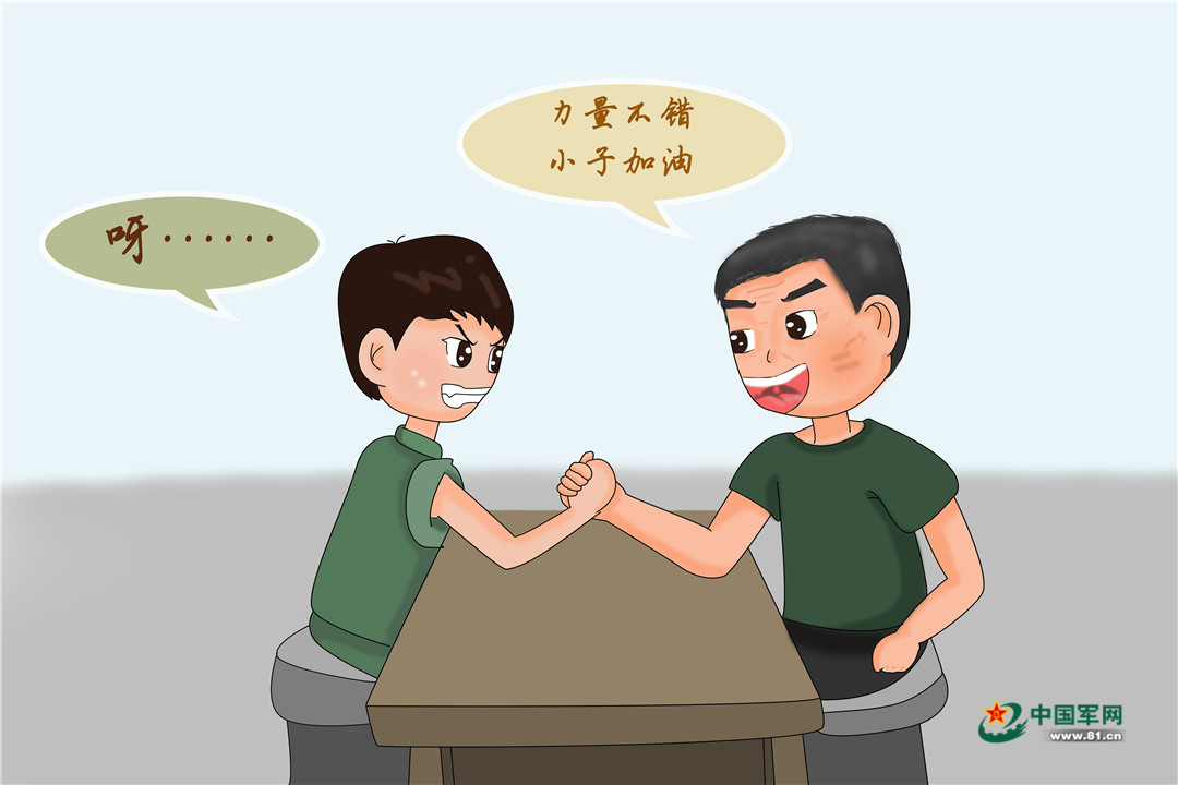 我和军队的不解之缘丨陆军战士创作43幅漫画记录军旅生涯