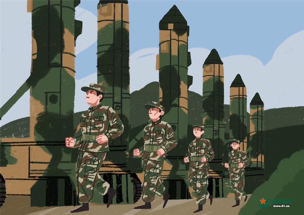 燃!五大军种作战漫画出炉,秣兵历马向强军