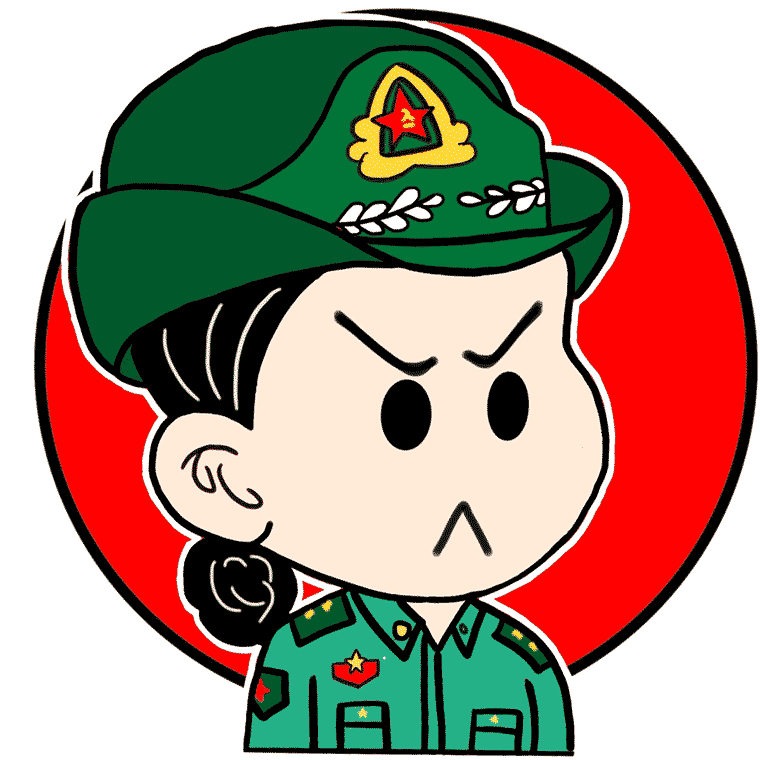 萌到爆女兵萌漫表情包出来了