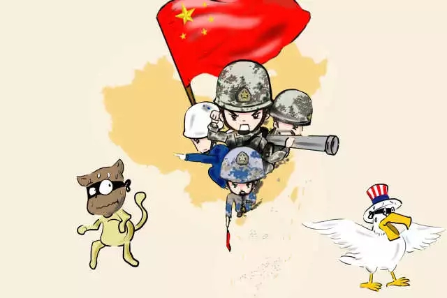 聚焦七月|4幅军人漫画形象,哪一款最能打动你?