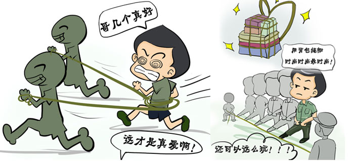 你所不知道的解放军"神器"之背包绳