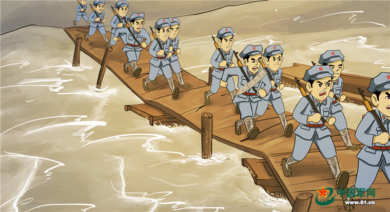 长征系列萌漫故事红四方面军大战嘉陵江