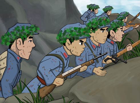 长征系列萌漫故事(24)疲惫之师包座克顽敌