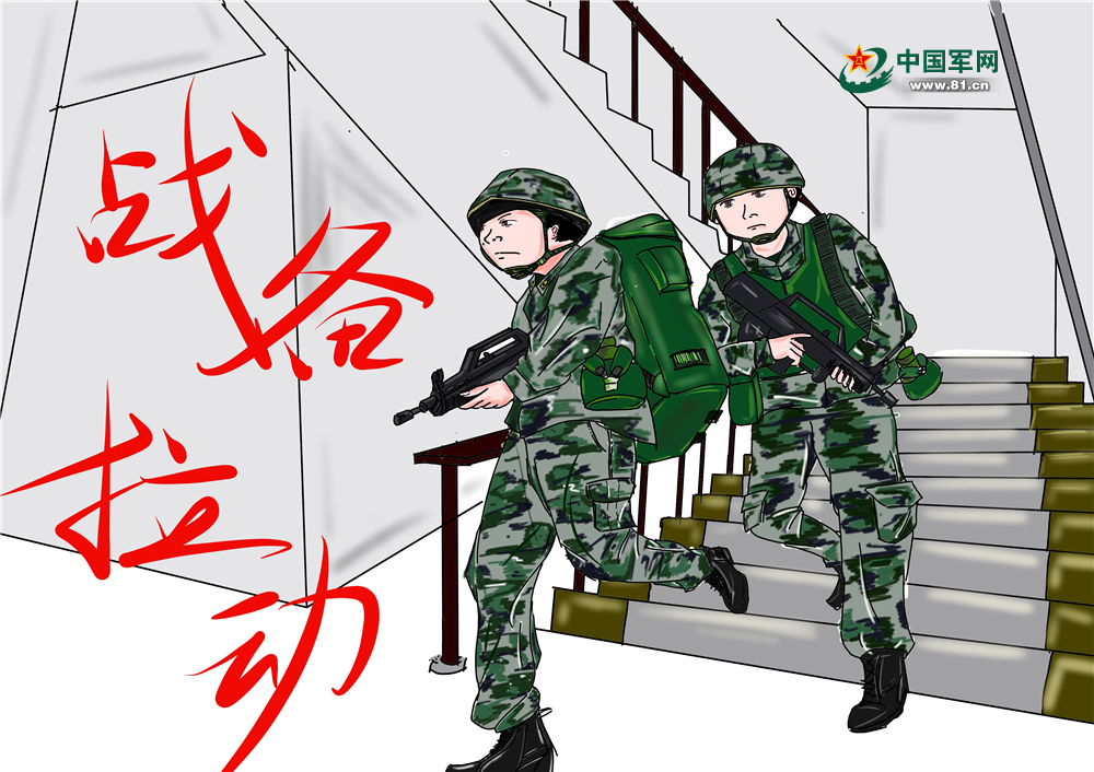 快来围观!这个老红军连队办了一场十九大主题漫画展