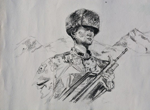 一组速写告诉你,军人都有哪些优秀品质