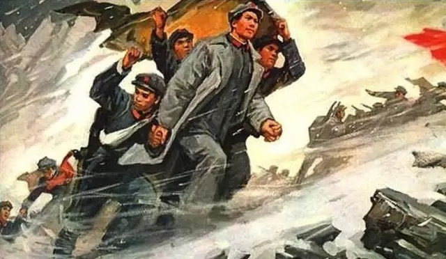 长征与幸福,似乎隔了十万八千里,比长征还长. 是幸福吗?不是.