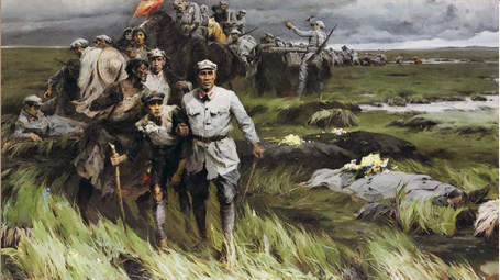 画说:他们亲历的长征 - 中国军网