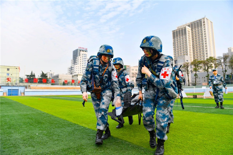 骨髓腔穿刺队员报告团队救护完毕为确保练兵比武活动从难从严从实