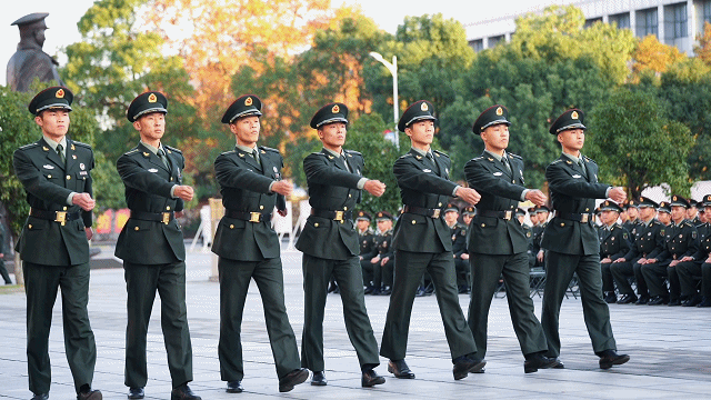 呼号声响 步履铿锵!看国防科技大学学员亮出精气神