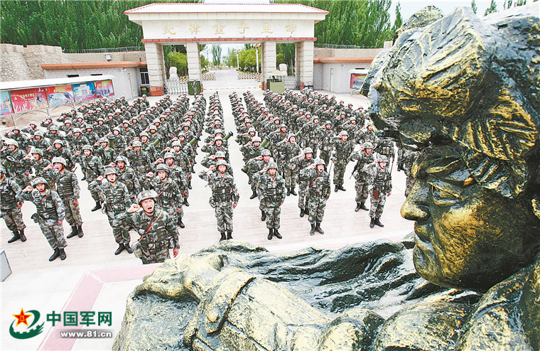 第四十七集团军某旅邱少云生前所在连锻造过硬部队纪实 ■本报