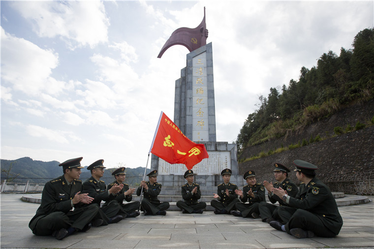 "红一师"部队跨越85年组织开展寻根之旅