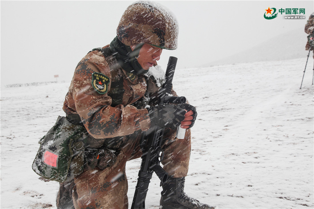 年终考核,高原劲旅风雪中越"战"越勇!
