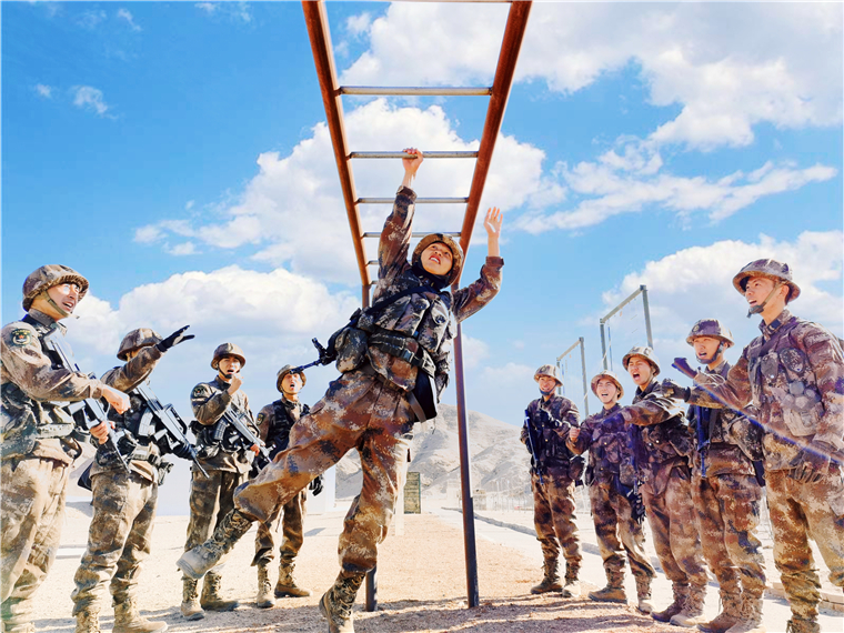 节后练兵忙,一组照片带你走进边防训练场