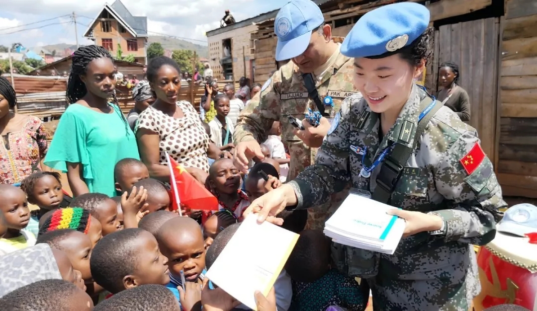 双语bilingual爱上非洲中国女军事观察员在联合国网站发表署名文章
