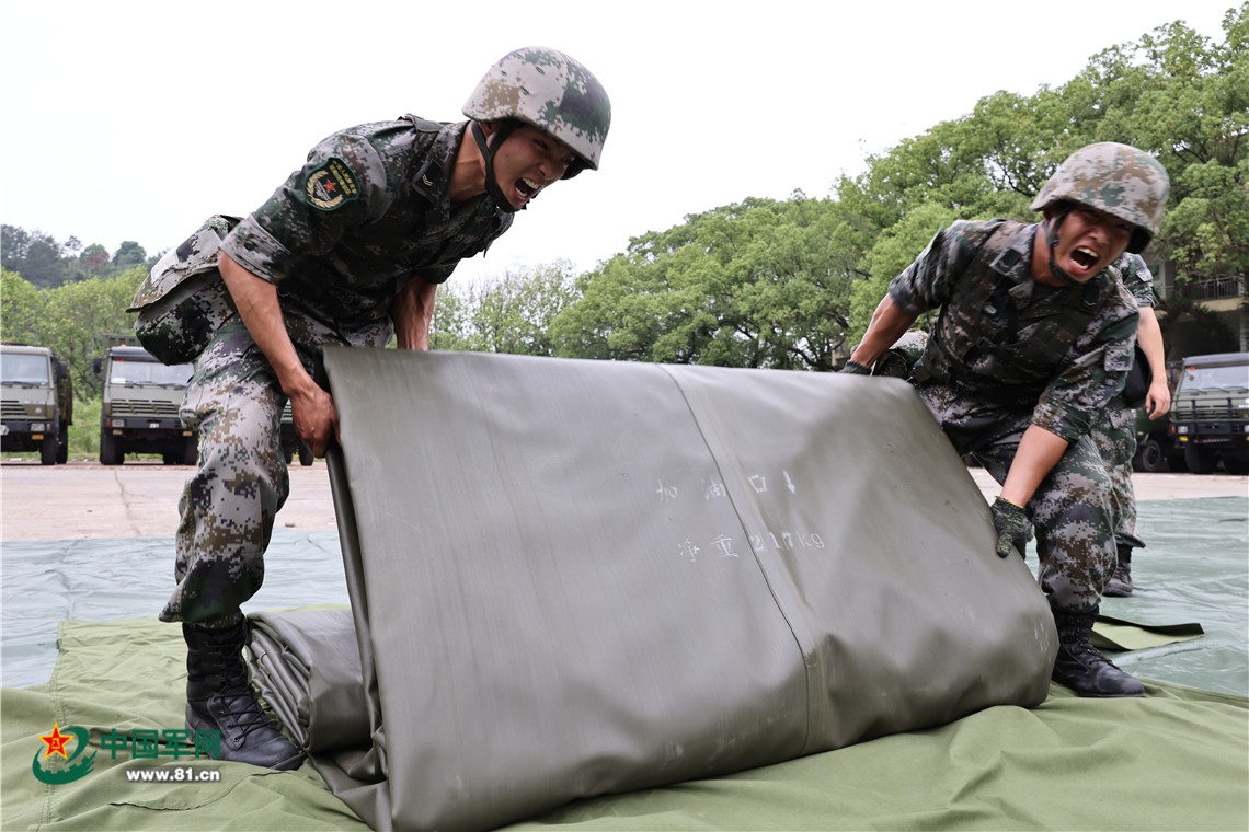 这个管线团对接战场前沿实施"全链路保障" - 中国军网