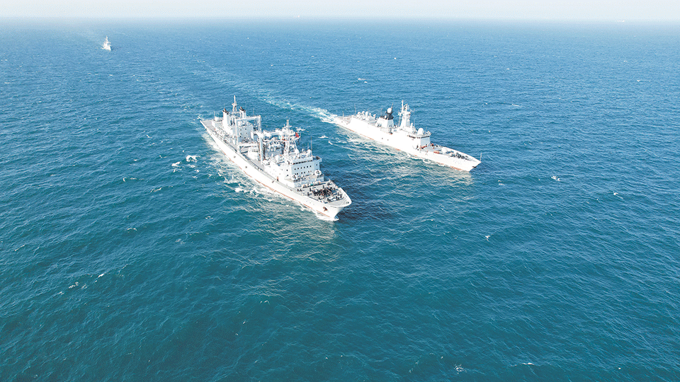 携手砺兵、共护和平,中巴“海洋卫士-2”海上联合演习影像