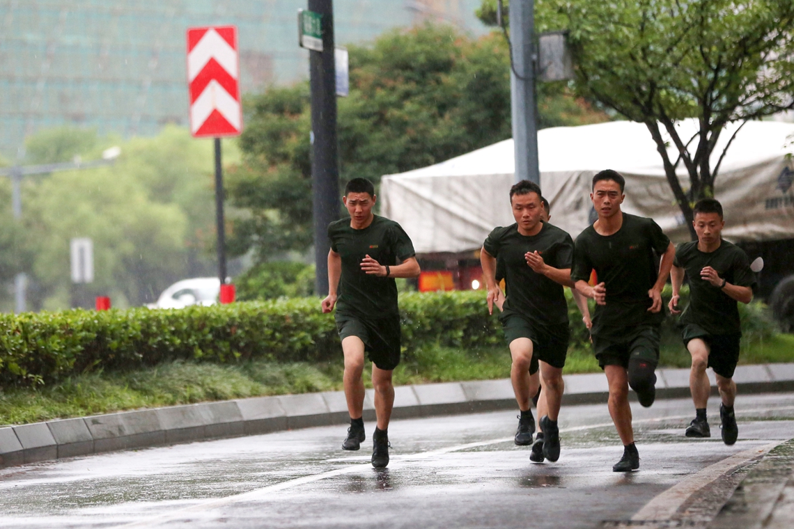 浙江武警总队金华支队图片