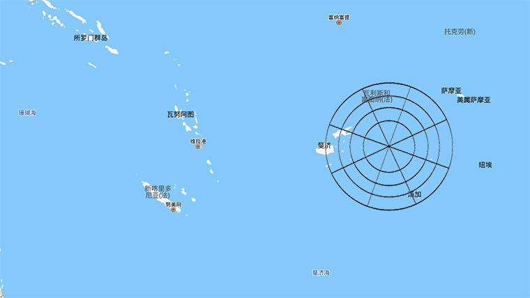 南太平洋瓦利斯和富图纳群岛附近发生6.5级地震 - 中国军网