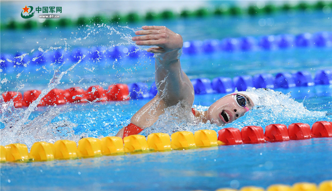 全运会游泳项目女子4x200米自由泳接力决赛举行 联合队夺冠