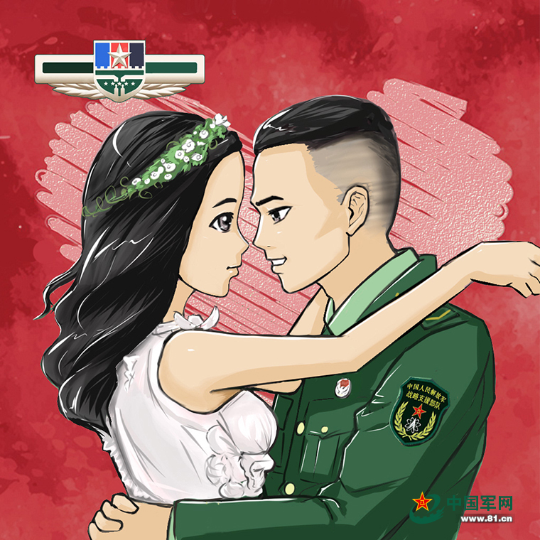 太甜了!七夕听兵哥哥说那爱的心里"画"