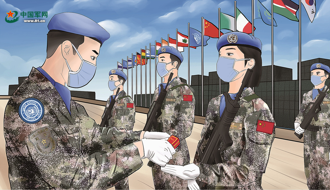 一组手绘漫画看新时代青年军人好样子 - 中国军网