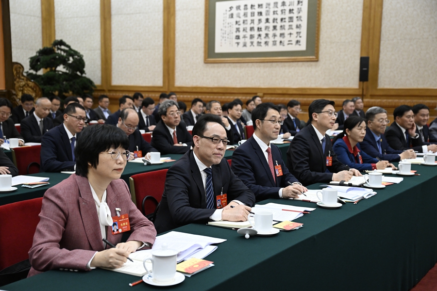 两会第一观察·瞬间丨21张图片带你走进总书记参加江苏代表团审议现场