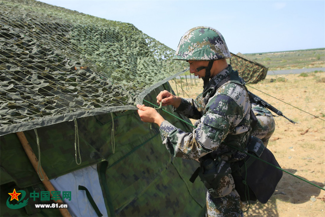 锤炼过硬作风 带你看看"保障尖兵"的一天