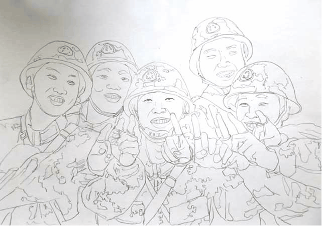 神还原手绘版训练酷漫燃爆军营