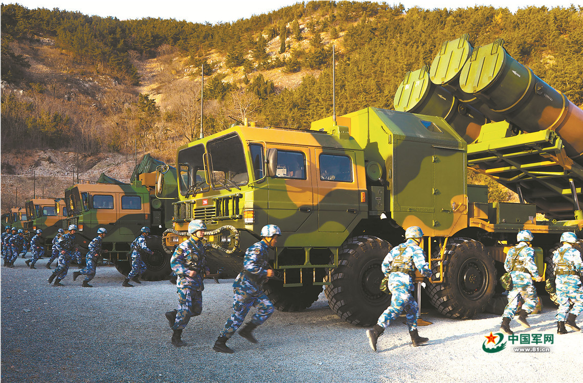 北部战区海军某岸导团实战化演练掠影