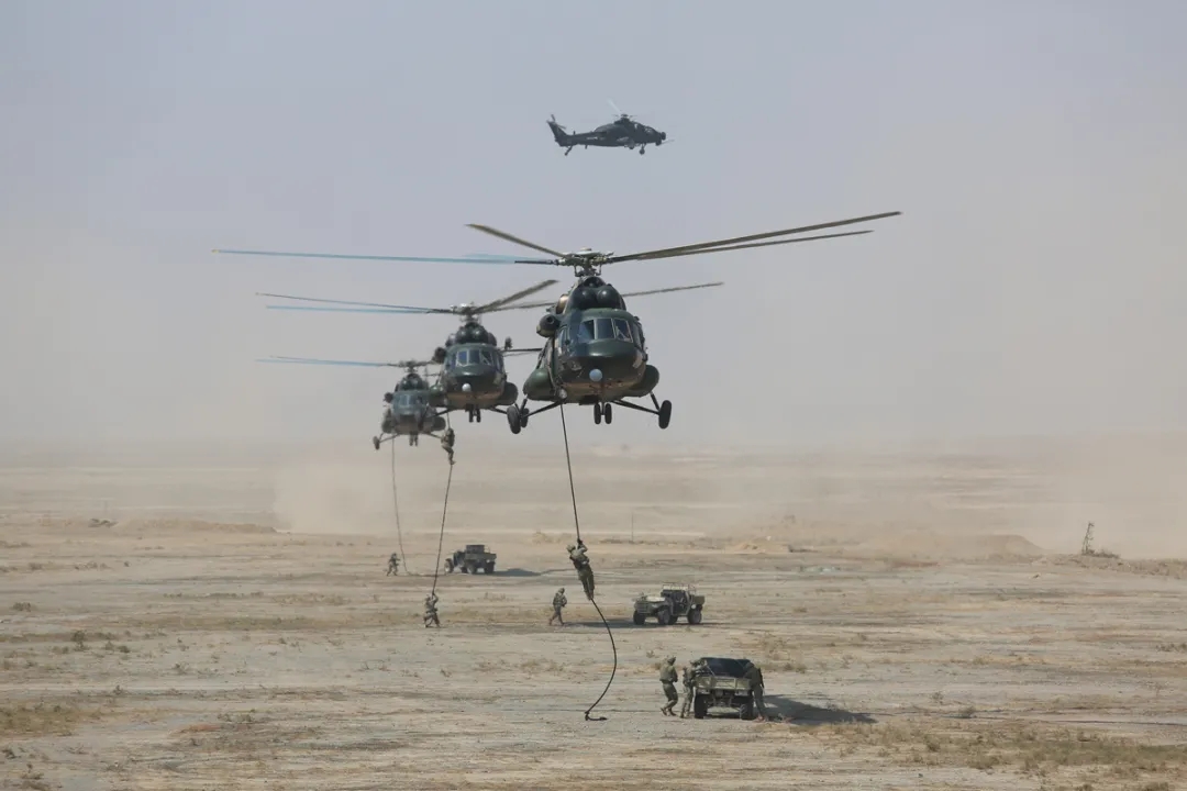 "西部·聯合-2021"演習今天在陸軍青銅峽合同戰術訓練基地正式統束