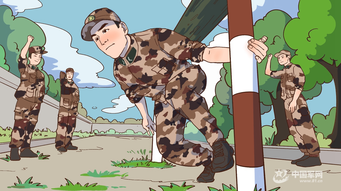 漫畫漫說新兵成長記