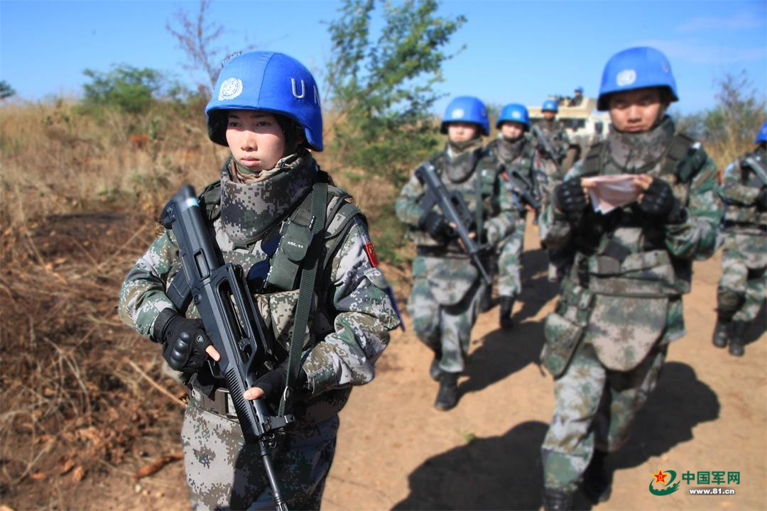 亮眼三名女战士这样讲述她们的维和故事