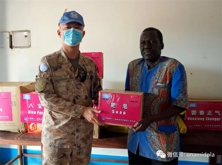 第12批赴南苏丹瓦乌维和工兵分队参加瓦乌市国际妇女节庆祝仪式