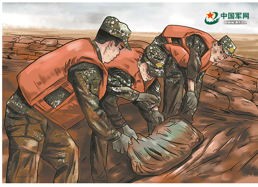 漫画|众志成城 抗洪抢险