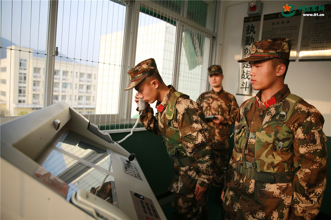 高清|直击武警莆田支队新兵岗前培训考核现场 - 中国军网