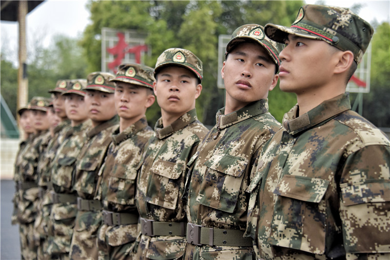 武警新兵训练第一线!现场组图来袭