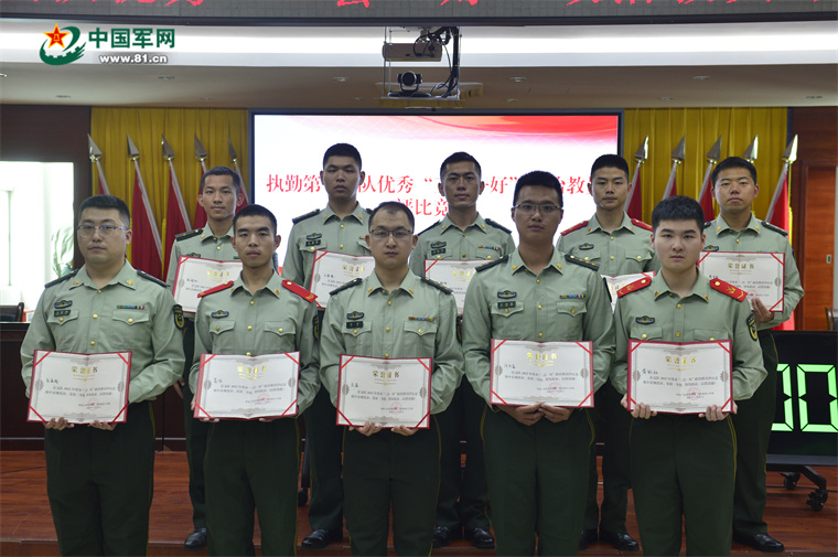 三尺讲台硝烟起直击武警广东总队某支队三会一好比武现场