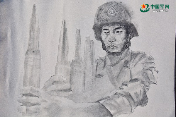一组速写告诉你军人都有哪些优秀品质